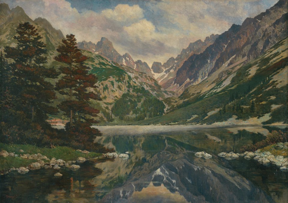 Viliam Forberger - Popradské pleso - O 309 - East Slovak Gallery