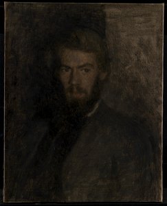 Vilhelm Hammershøi - Henry Madsen. Skitse - KMS1849 - Statens Museum for Kunst