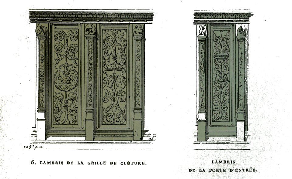Villemaur lambris cloture choeur Fichot 00381