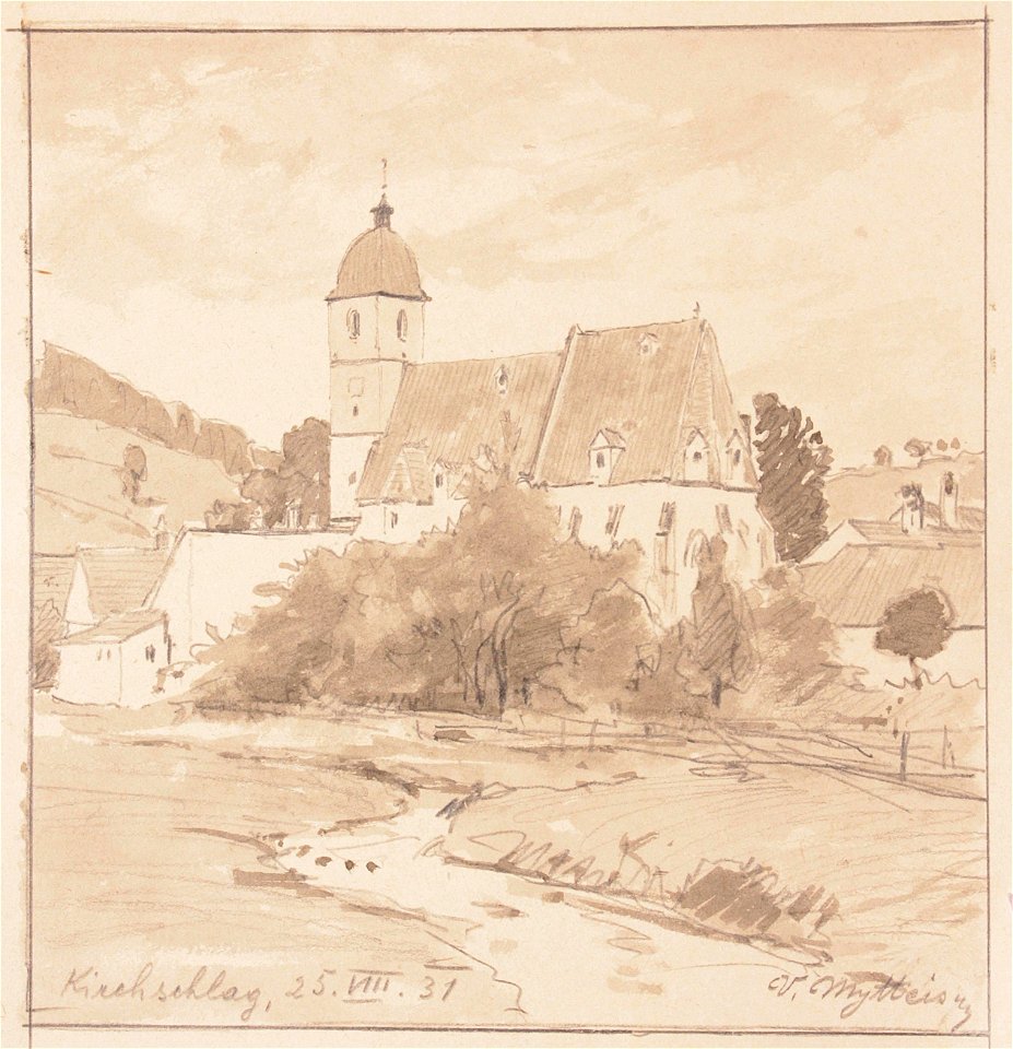 Viktor Mytteis Kirchschlag Pfarrkirche 1931