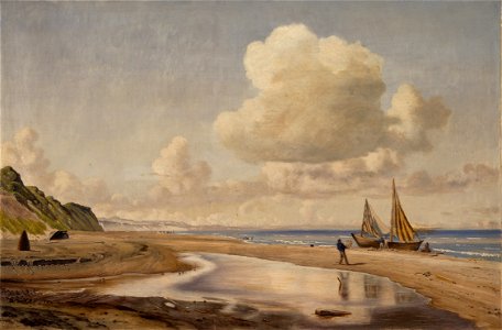 Vilhelm Kyhn, Fra stranden ved Kandestederne. 1878, 383, Skagens Museum