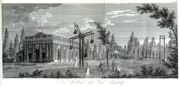Viktor Heideloff, Das Spielhaus mit dem Spielplatz