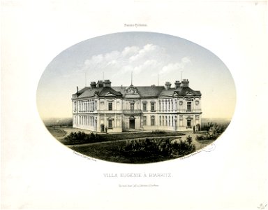 Villa Eugénie à Biarritz (Basses-Pyrénées) - Fonds Ancely - B315556101 A GORSE 2 011