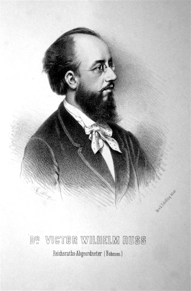 Viktor Wilhelm Russ Litho