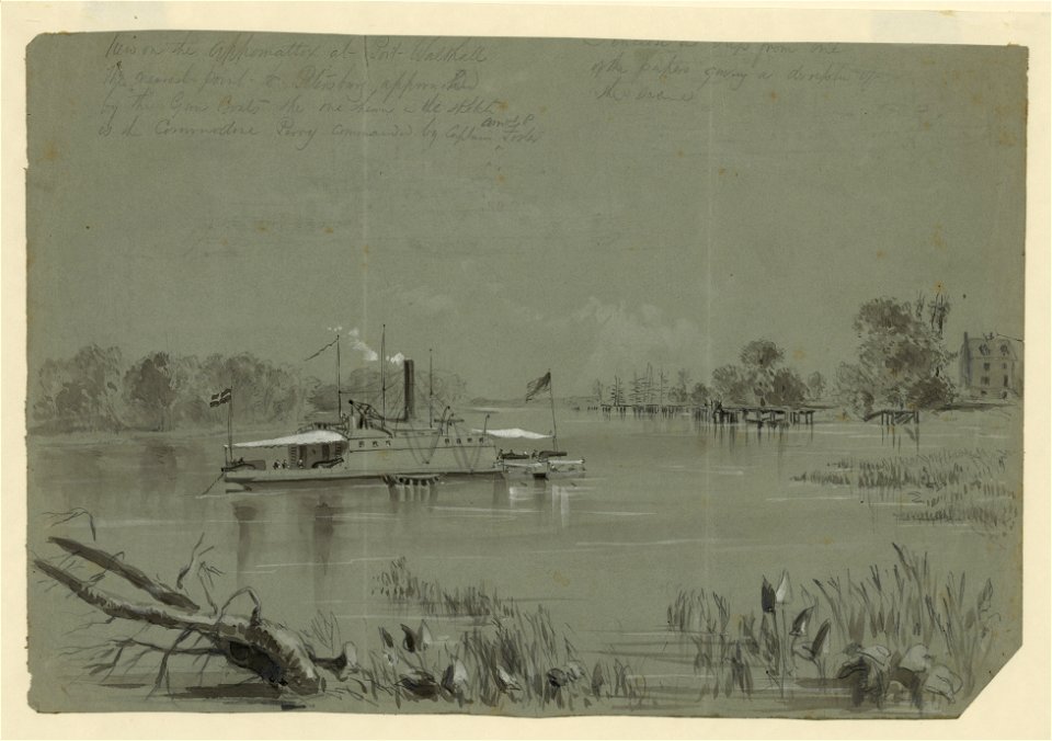 Views on the Appomattox at Port Walthall LCCN2004661357