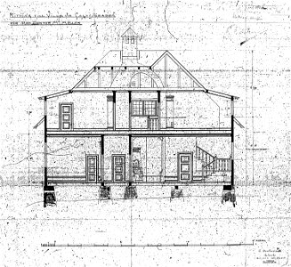 Villa Möller ritning 1897b