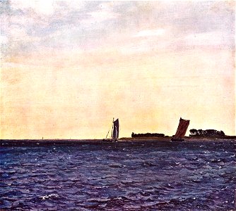 Vilhelm Kyhn - Studie fra Kalvebodstrand