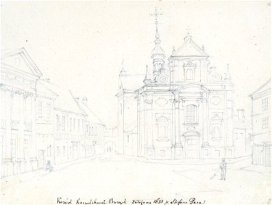 Vilnia, Konskaja, Karmelicki. Вільня, Конская, Кармэліцкі (N. Orda, 1875)