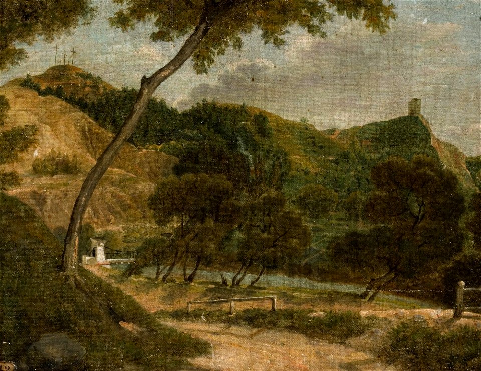 Vilnia, Bataničny sad. Вільня, Батанічны сад (K. Rusiecki, 1850-55)