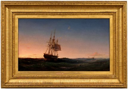 Vilhelm Melbye - Sea Piece - NM 7425 - Nationalmuseum