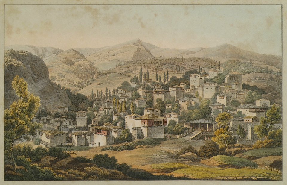 Village of Portaria on Mount Pelion - Dodwell Edward - 1819