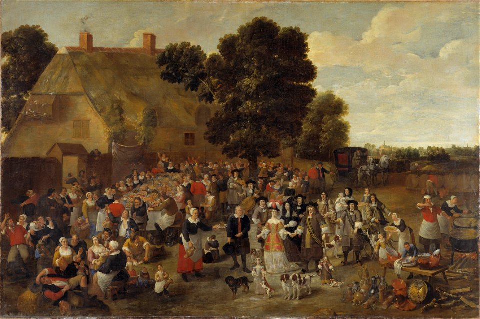Village Wedding and Open Air Feast - Nationalmuseum - 18295