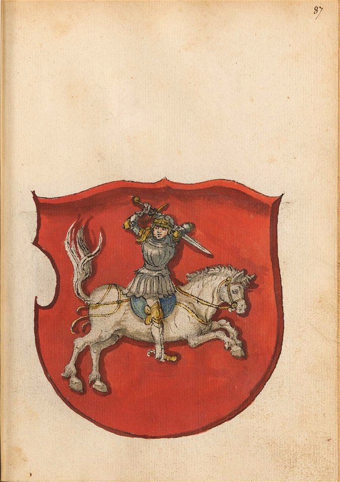 Vilnia, Pahonia. Вільня, Пагоня (1555) (2)