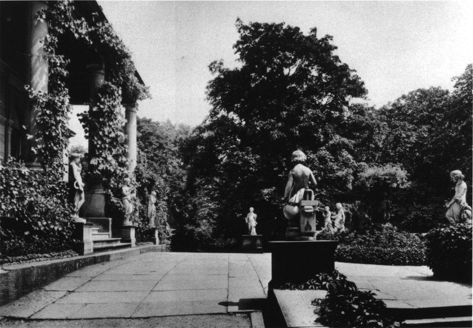 Villa Berg, Südterrasse, 1931