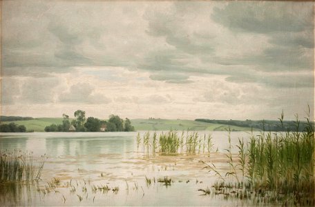 Vilhelm Groth - Esrom sø - KMS1647 - Statens Museum for Kunst