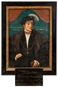 Vilhelm, 1516-1592, hertig av Jülich, Cleve och Berg - Nationalmuseum - 16189