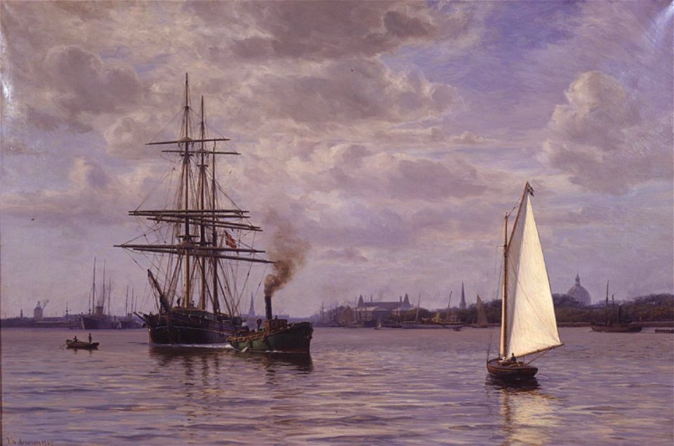 Vilhelm Arnesen - Københavns rhed - 1905