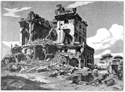 Villa Corsini a Roma nel 1849