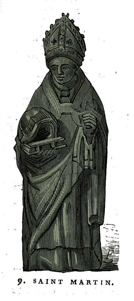Villemaur statue de Martin de Tours00385