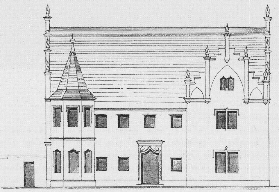 Villa Lengerke Bauzeichnung Ziller 1872