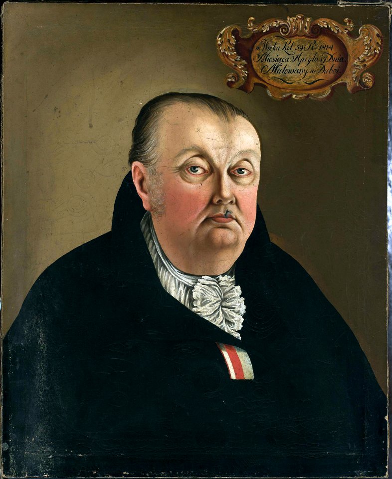 Vincent Tyškievič. Вінцэнт Тышкевіч (J. Falęski, 1814)