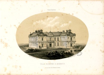 Villa Eugénie à Biarritz (Basses-Pyrénées) - Fonds Ancely - B315556101 A GORSE 1 024