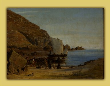 Vilhelm Kyhn - Formation on Bornholm - Google Art Project