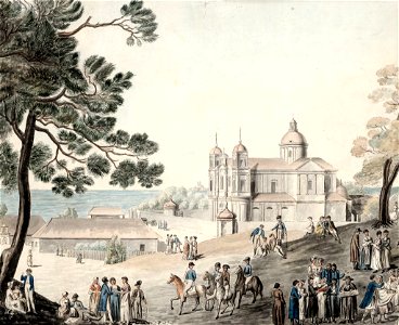 Vilnia, Antokal. Вільня, Антокаль (J. Pieška, 1808)