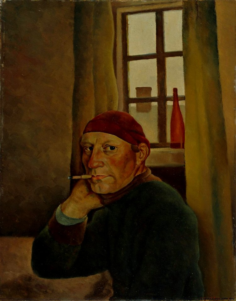 Vilho Lampi. Omakuva. 1933