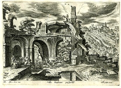 Villae Hadriani prospectus (BM 1950,0306.2.25)