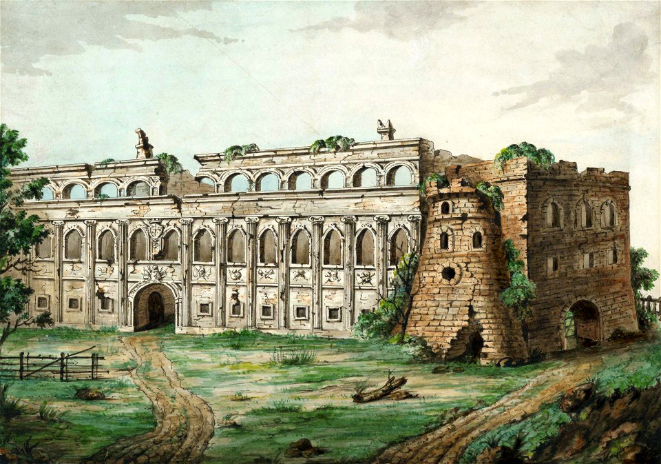 Vilnia, Puškarnia, Radzivił. Вільня, Пушкарня, Радзівіл (P. Rossi, M. Januševič, 1835)