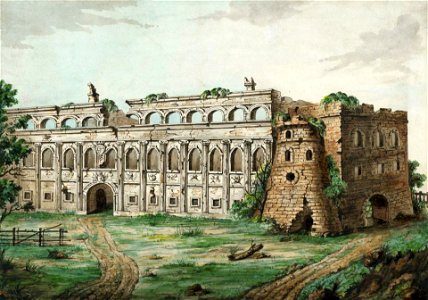 Vilnia, Puškarnia, Radzivił. Вільня, Пушкарня, Радзівіл (P. Rossi, M. Januševič, 1835)