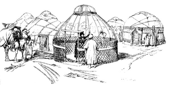 VILLAGE OF TURCOMAN TENTS