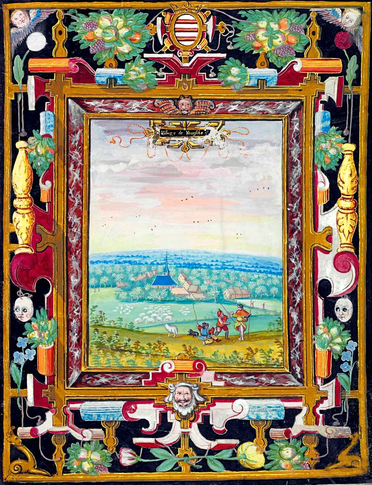 Villaige de Vouesche (Vonêche in the Albums of Croÿ)