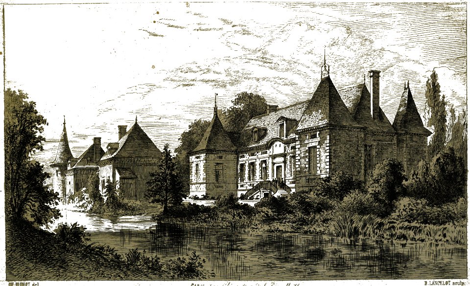 Villemereuil Chateau stat monum Aube 00762