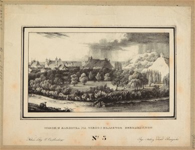 Vilnia, Zamkavaja hara. Вільня, Замкавая гара (J. Aziambłoŭski, 1833-63) (2)