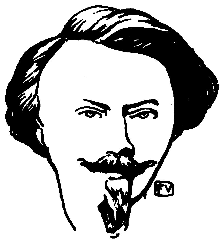 Villiers de L'Isle-Adam by Vallotton
