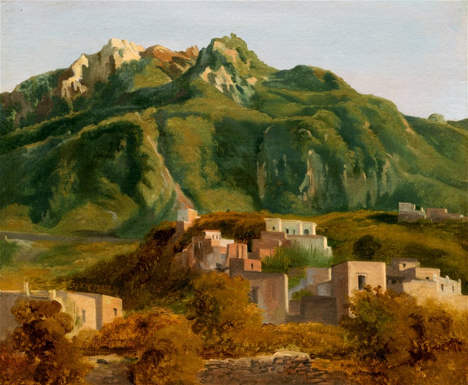 Village on the Island of Ischia A-6890205