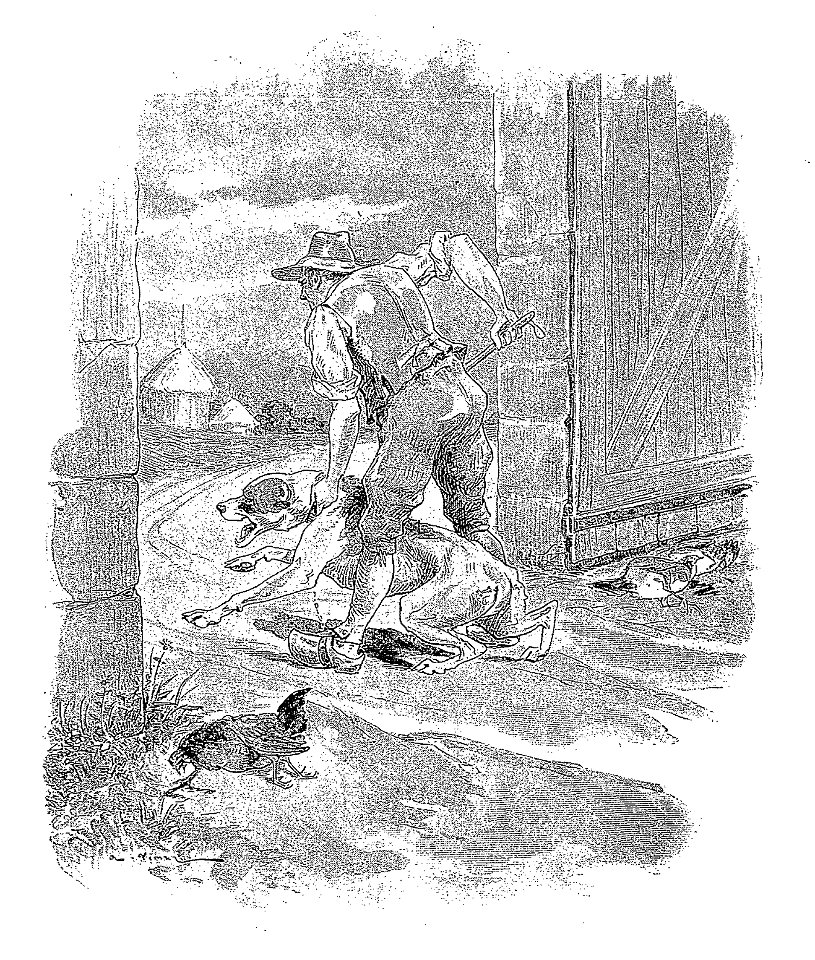 Vimar - Fables de La Fontaine - 11-02. Le Fermier, le Chien et le Renard