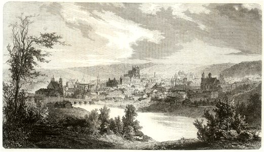 Vilnia, Vialla. Вільня, Вяльля (M. Andriolli, 1872)