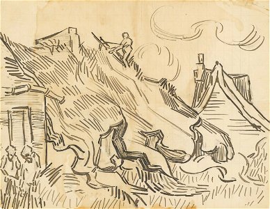 Vincent van Gogh - Sketch C Letter 902 - JH2116