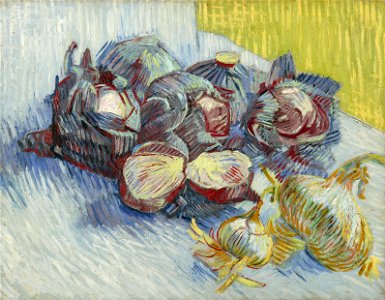 Vincent van Gogh - Red cabbages and onions - Google Art Project