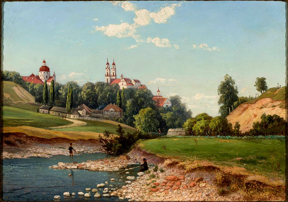 Vilnia, Rosy. Вільня, Росы (J. Maršeŭski, 1870)