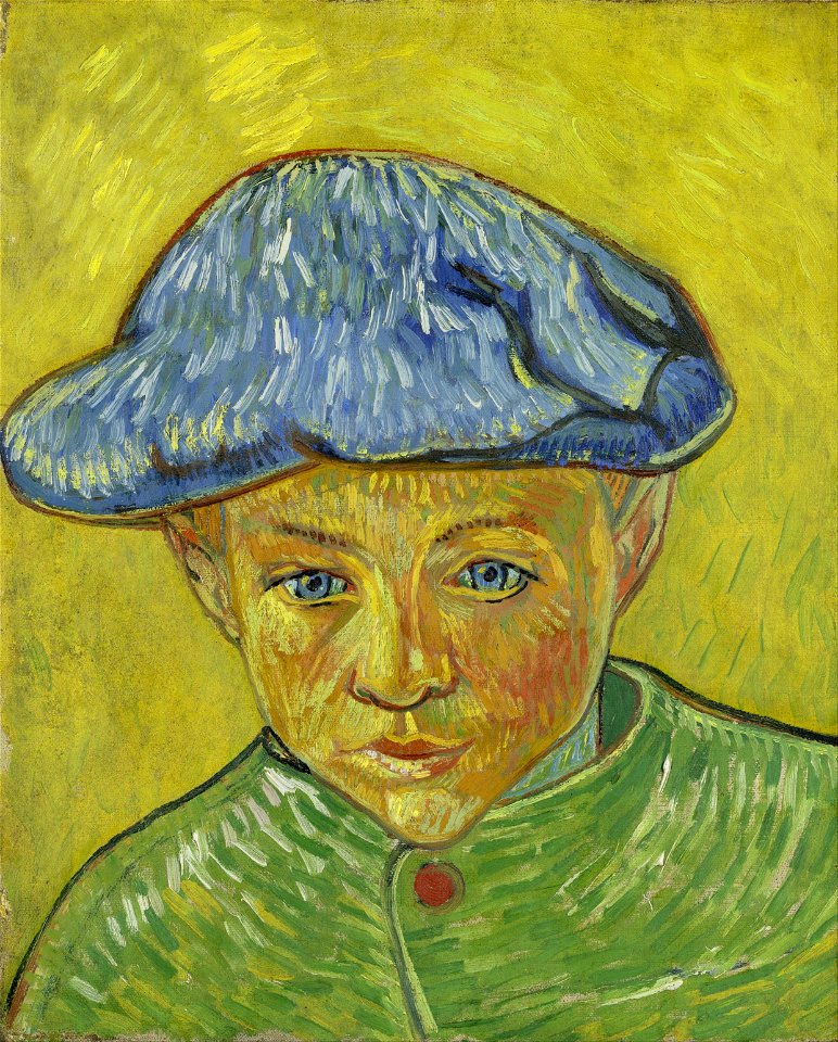 Vincent van Gogh - Portrait of Camille Roulin - Google Art Project
