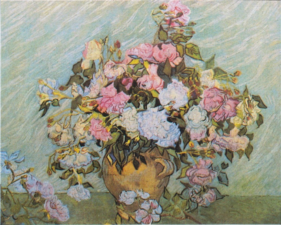 Van Gogh - Vase mit Rosen