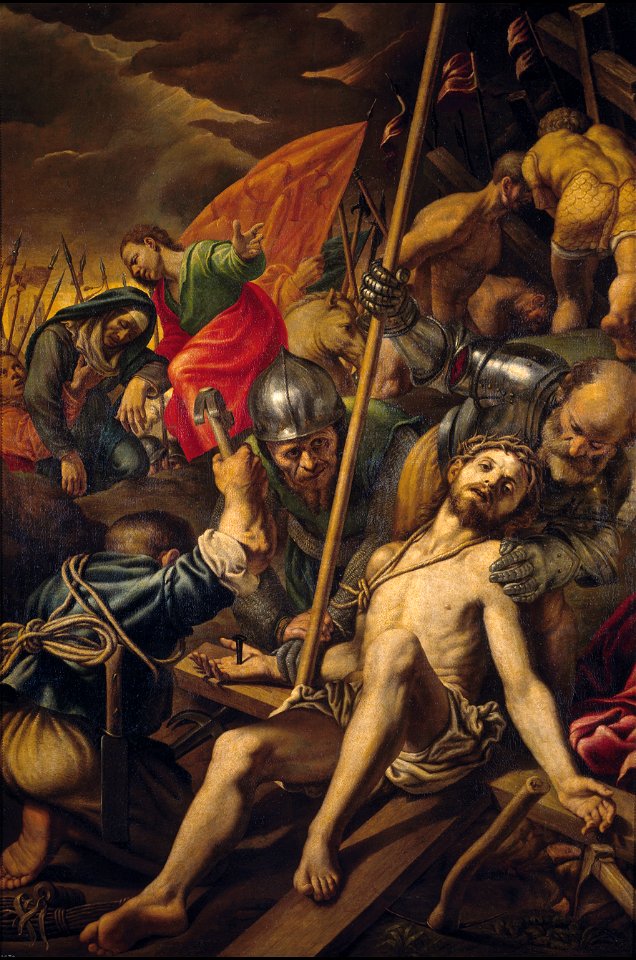 Vincenzo Campi Cristo inchiodato alla Croce Prado