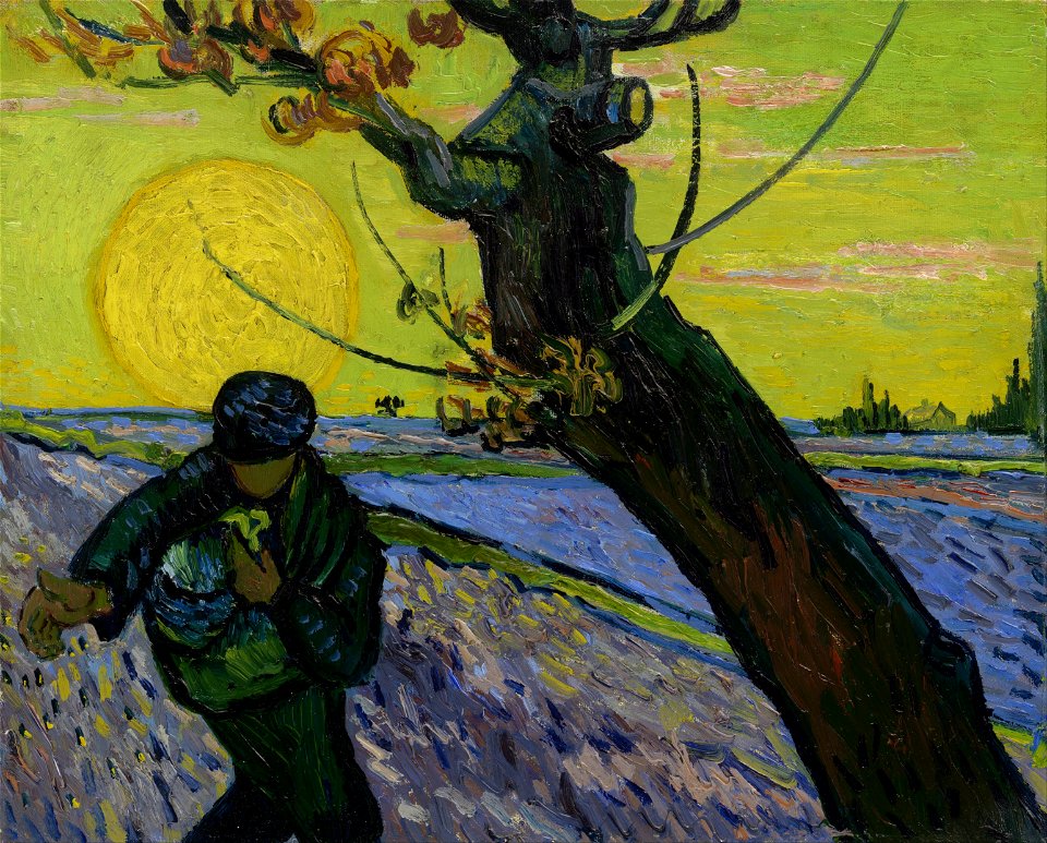 Vincent van Gogh - The sower - Google Art Project