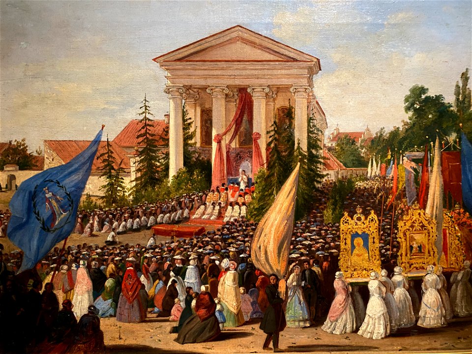 Vilnia, Pałacavy, De Reus. Вільня, Палацавы, Дэ Рэўс (K. Rusiecki, 1846)