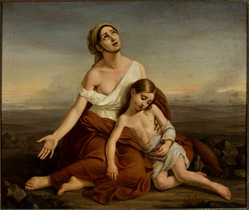 Vincenzo Camuccini - Hagar in the desert - M.Ob.2044 MNW - National Museum in Warsaw