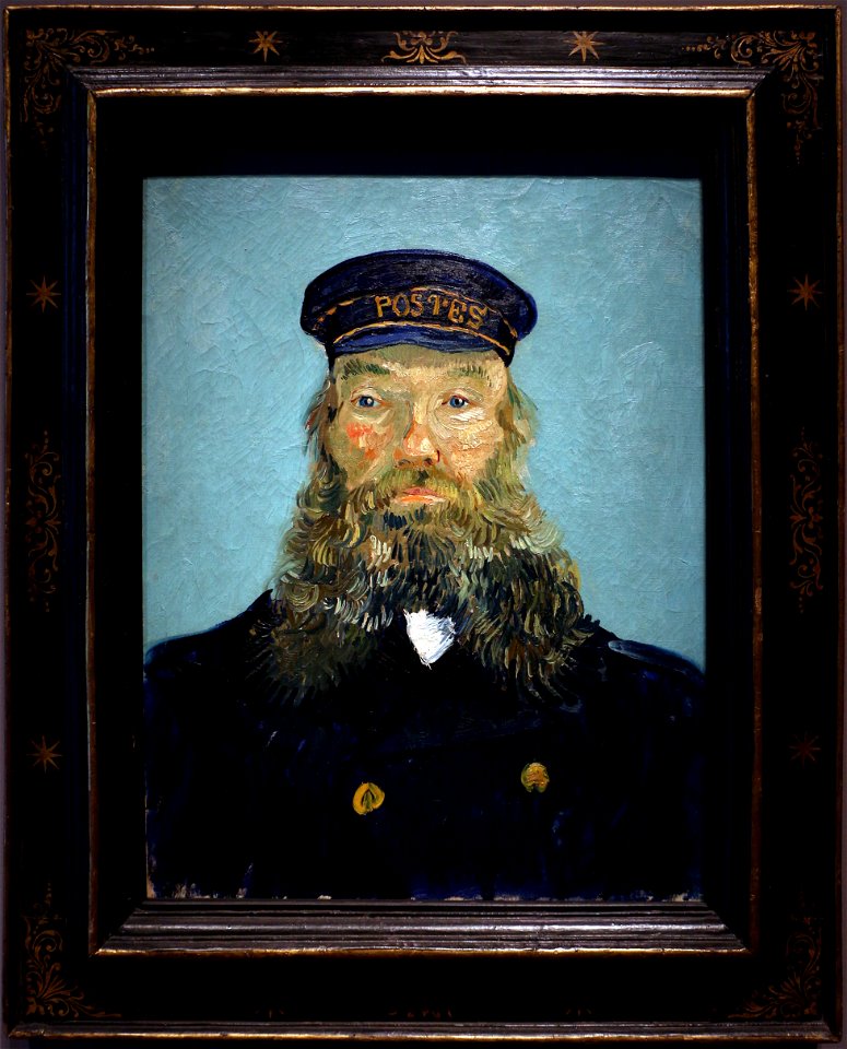 Vincent van gogh, ritratto del postino roulin, 1888, 01
